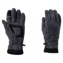 Jack Wolfskin Fleece Gloves Chilly Walk Glove - touchscreen friendly, warm - ebony grey Women